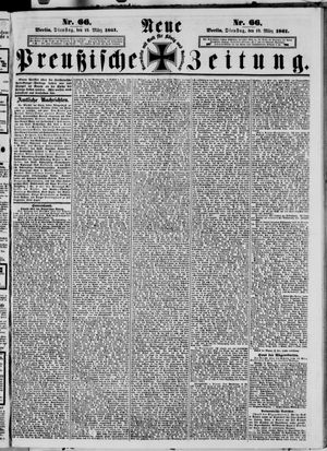 Neue preußische Zeitung vom 19.03.1861