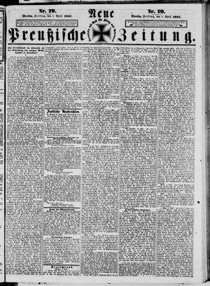 Neue preußische Zeitung vom 05.04.1861