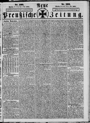 Neue preußische Zeitung vom 03.05.1861