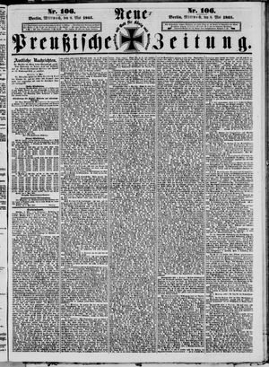 Neue preußische Zeitung vom 08.05.1861