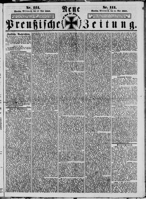Neue preußische Zeitung vom 15.05.1861