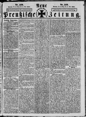 Neue preußische Zeitung vom 16.05.1861