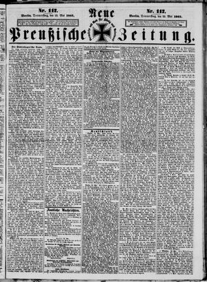 Neue preußische Zeitung vom 23.05.1861