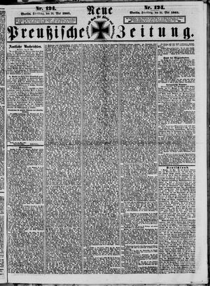Neue preußische Zeitung vom 31.05.1861