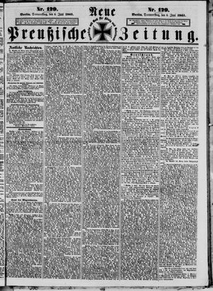 Neue preußische Zeitung vom 06.06.1861