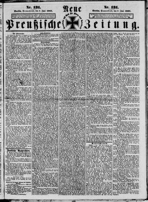 Neue preußische Zeitung vom 08.06.1861