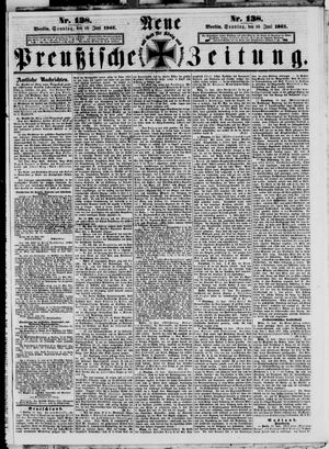 Neue preußische Zeitung vom 16.06.1861