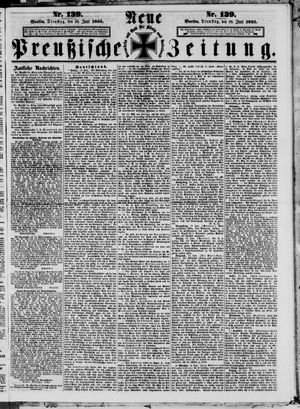 Neue preußische Zeitung vom 18.06.1861