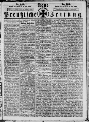 Neue preußische Zeitung on Jun 19, 1861
