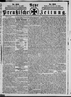 Neue preußische Zeitung vom 05.07.1861