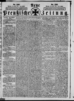 Neue preußische Zeitung on Jul 9, 1861