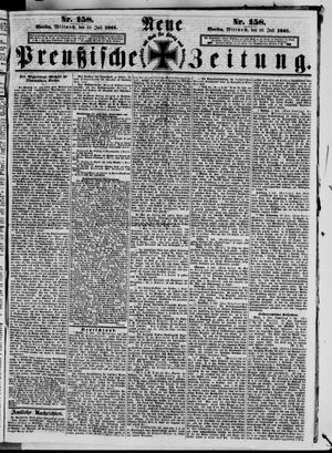 Neue preußische Zeitung vom 10.07.1861