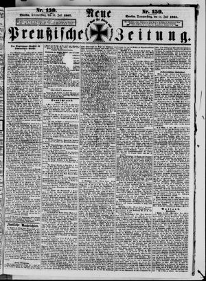 Neue preußische Zeitung vom 11.07.1861