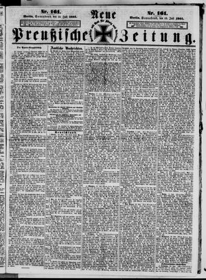 Neue preußische Zeitung vom 13.07.1861