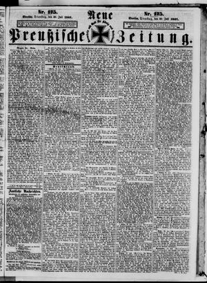 Neue preußische Zeitung vom 30.07.1861