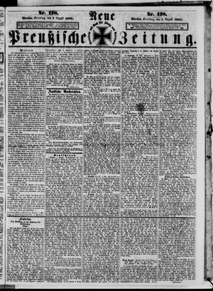 Neue preußische Zeitung vom 02.08.1861