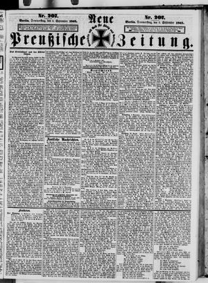 Neue preußische Zeitung vom 05.09.1861