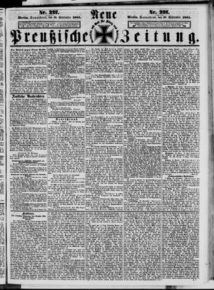 Neue preußische Zeitung vom 28.09.1861