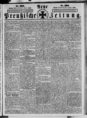 Neue preußische Zeitung vom 02.10.1861
