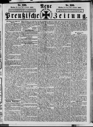 Neue preußische Zeitung vom 04.10.1861