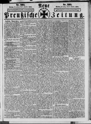 Neue preußische Zeitung vom 08.10.1861