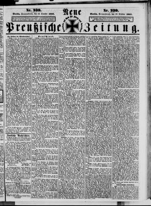 Neue preußische Zeitung vom 12.10.1861