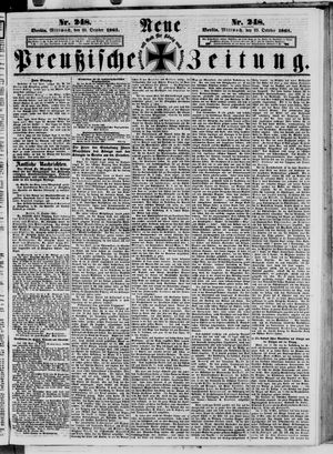 Neue preußische Zeitung vom 23.10.1861