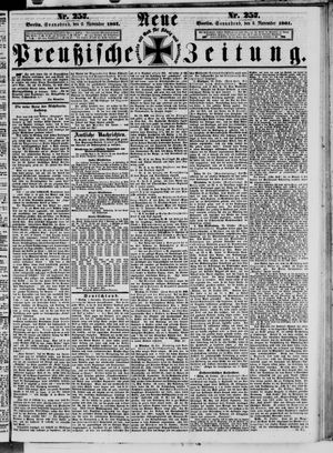 Neue preußische Zeitung vom 02.11.1861