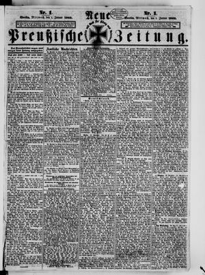 Neue preußische Zeitung vom 01.01.1862