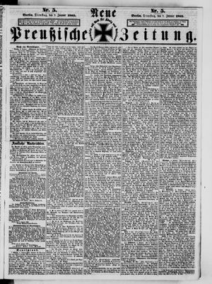 Neue preußische Zeitung vom 07.01.1862