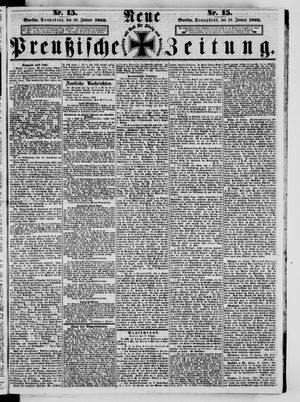 Neue preußische Zeitung vom 18.01.1862