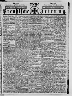 Neue preußische Zeitung vom 26.01.1862