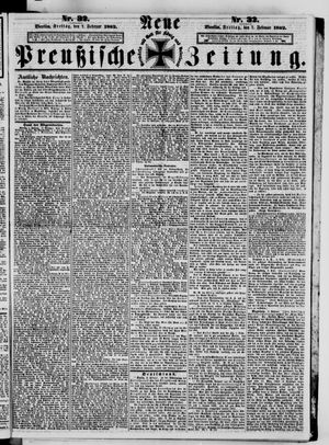 Neue preußische Zeitung vom 07.02.1862
