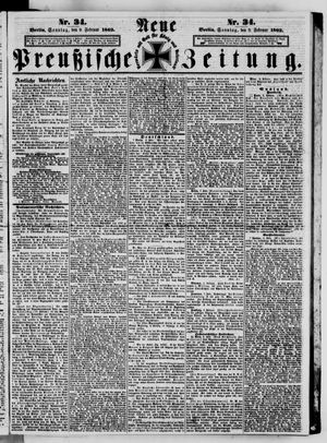Neue preußische Zeitung vom 09.02.1862