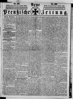 Neue preußische Zeitung on Feb 15, 1862