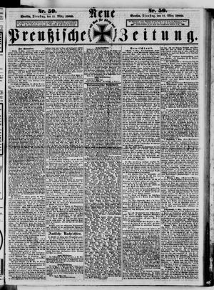 Neue preußische Zeitung vom 11.03.1862
