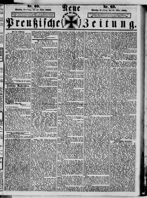 Neue preußische Zeitung vom 14.03.1862