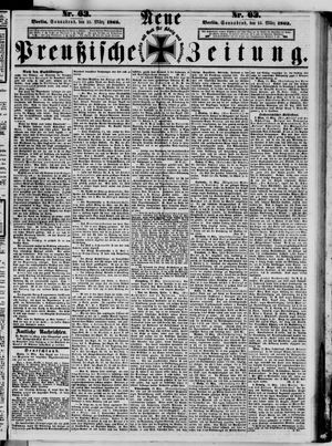 Neue preußische Zeitung vom 15.03.1862