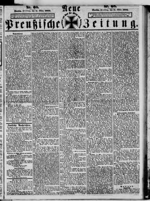 Neue preußische Zeitung vom 21.03.1862