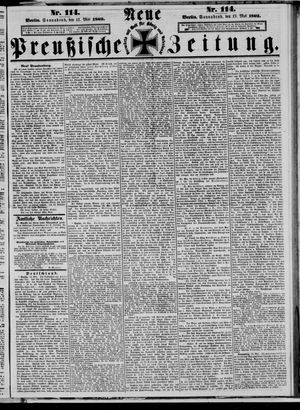 Neue preußische Zeitung vom 17.05.1862