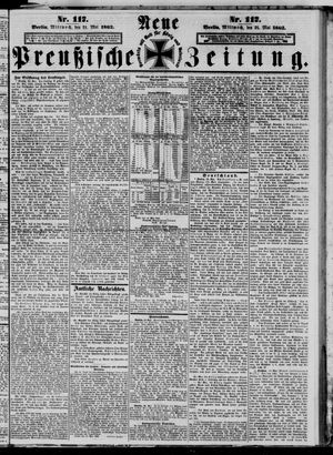 Neue preußische Zeitung vom 21.05.1862