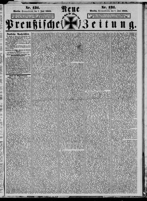 Neue preußische Zeitung vom 07.06.1862
