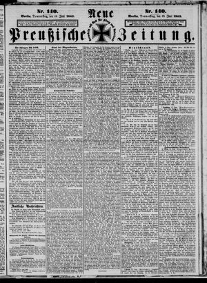 Neue preußische Zeitung vom 19.06.1862