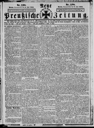Neue preußische Zeitung on Jun 28, 1862