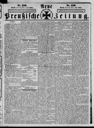 Neue preußische Zeitung on Jul 4, 1862