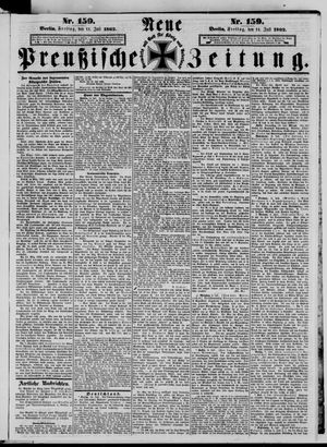 Neue preußische Zeitung vom 11.07.1862