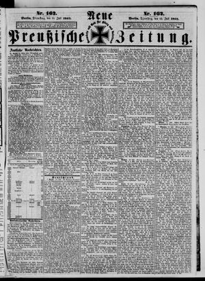Neue preußische Zeitung vom 15.07.1862