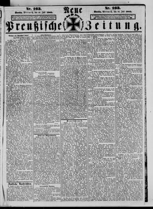 Neue preußische Zeitung vom 16.07.1862