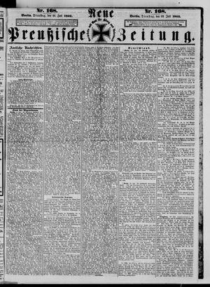 Neue preußische Zeitung vom 22.07.1862