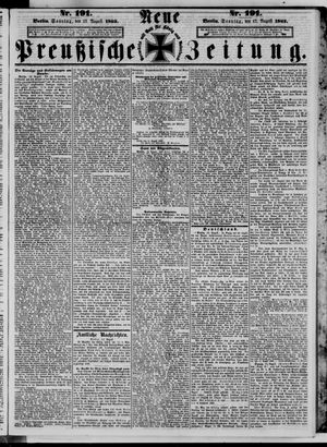 Neue preußische Zeitung vom 17.08.1862